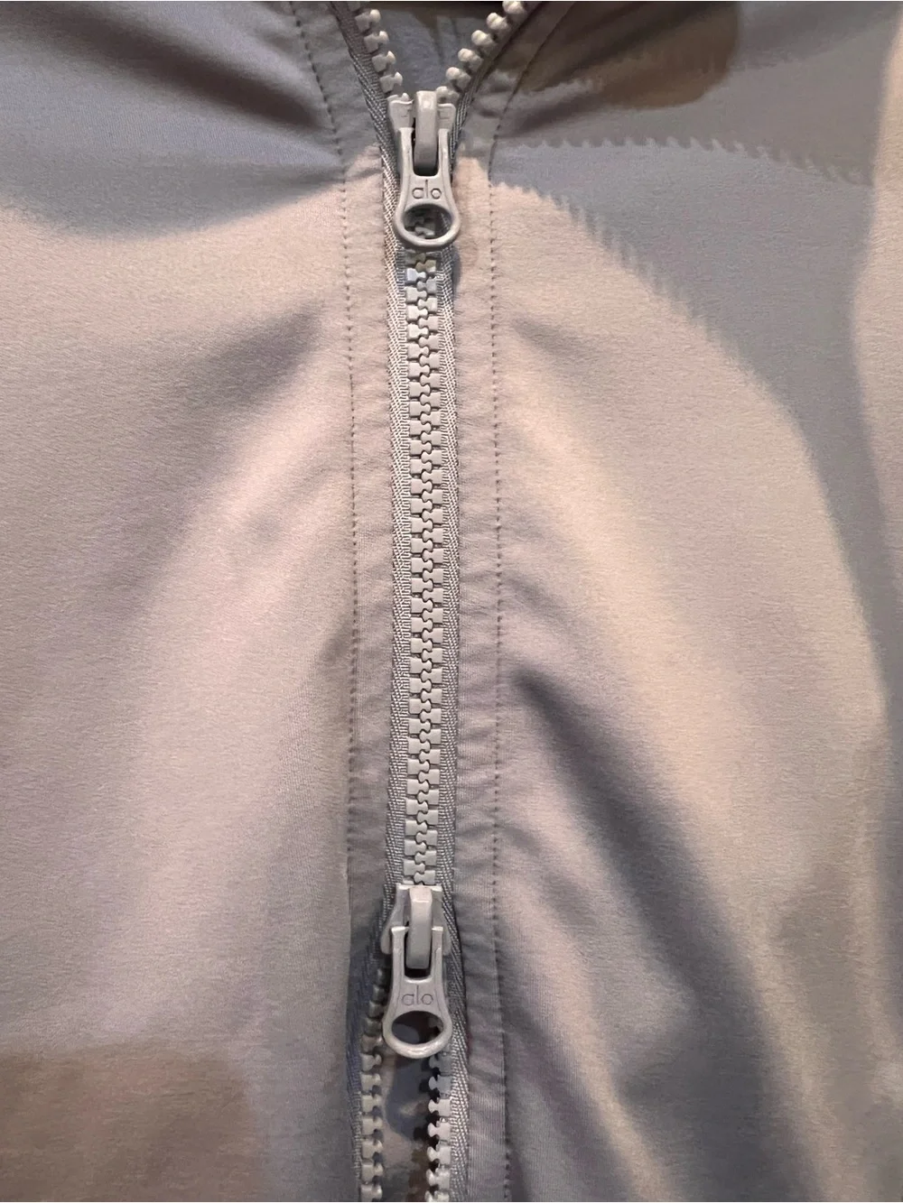 ALO Yoga Airlift Winter Warm Radiant Full-Zip Jacket Winter Frost XS NWT!!